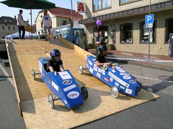 Seifenkistenrennen - Der Start